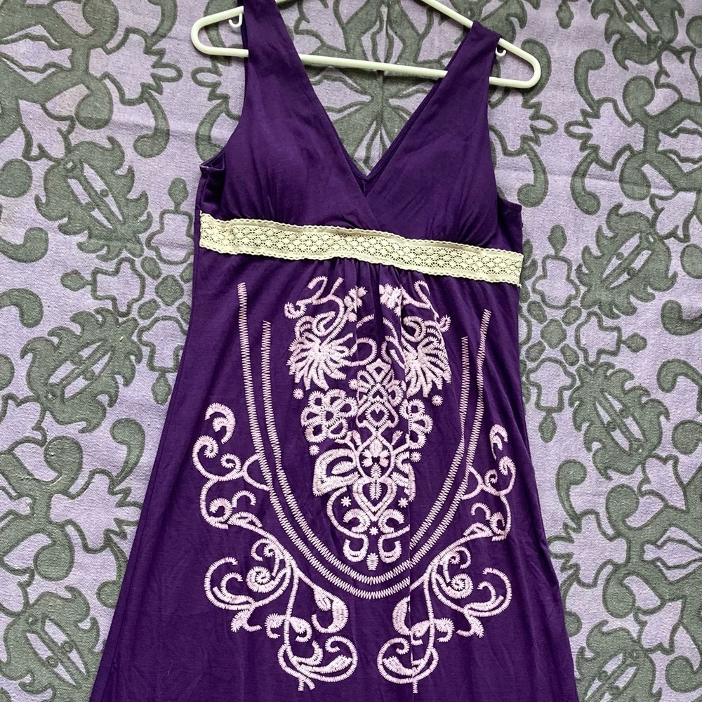 Beautiful purple sundress